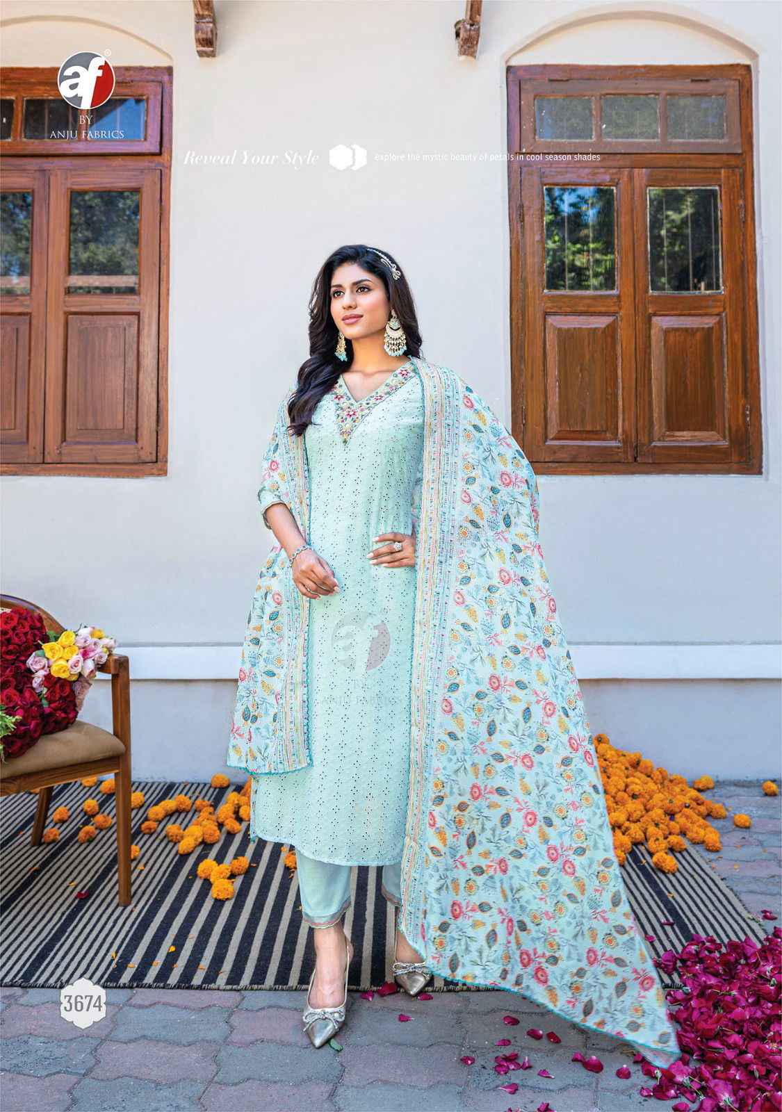 Rich Lady By Af Designer Plus Size Kurti With Bottom Dupatta Wholesale Clothing Suppliers In India
